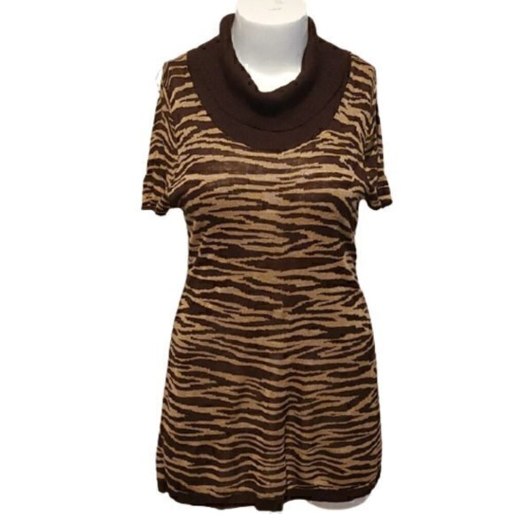 [Element] Brown Cowl Neck Dress - Size L